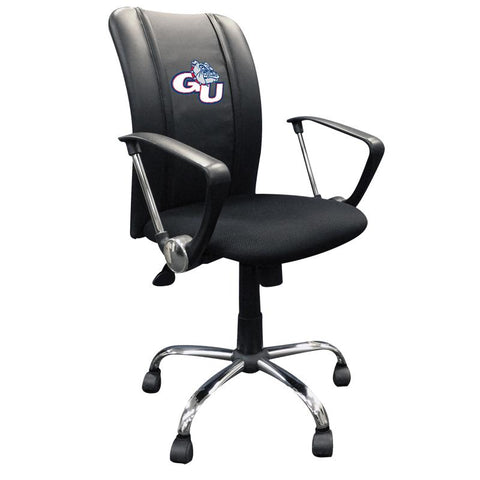 Curve Task Chair with Gonzaga Bulldogs Logo