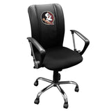 Curve Task Chair with Florida State Seminoles Logo Panel