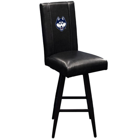 Swivel Bar Stool 2000 with University of Connecticut Huskies Logo