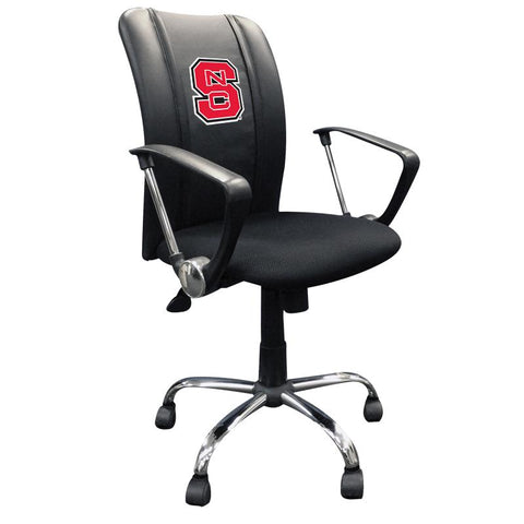Curve Task Chair with North Carolina State Logo