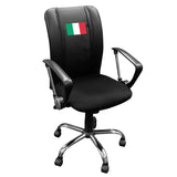 Curve Task Chair with Italian Flag Logo Panel