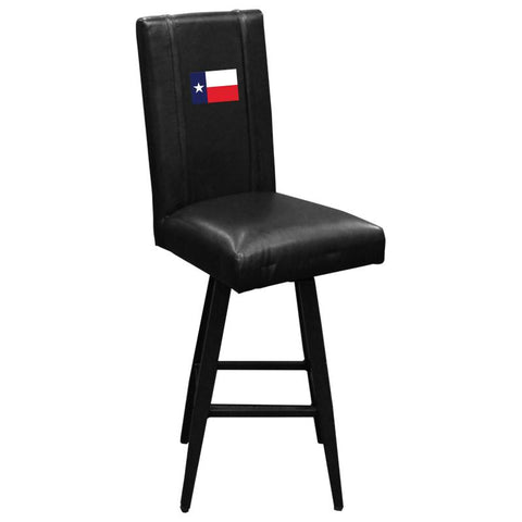 Swivel Bar Stool 2000 with Texan Flag Logo Panel