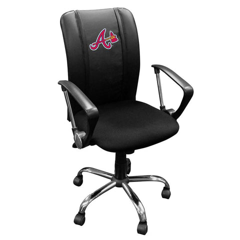 Curve Task Chair with Atlanta Braves Secondary