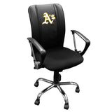 Curve Task Chair with Oakland Athletics Secondary