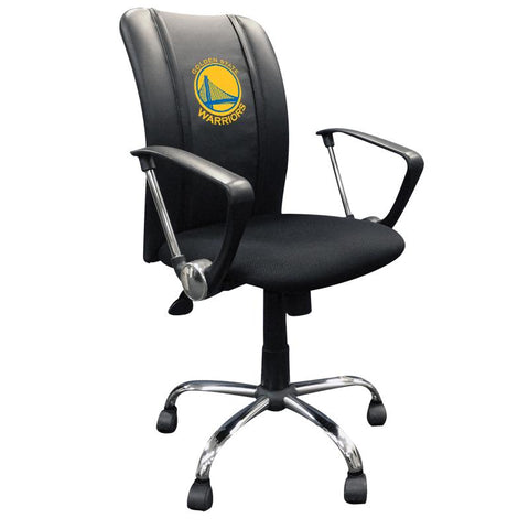 Curve Task Chair with Golden State Warriors Global Logo