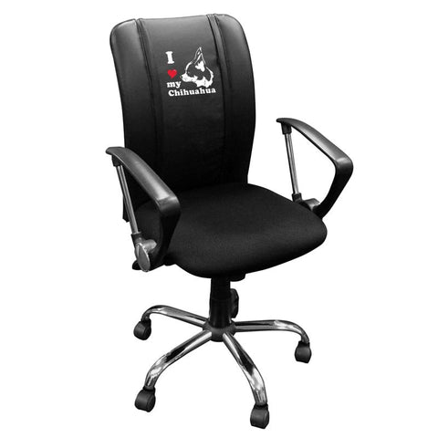 Curve Task Chair with Chihuahua Logo Panel