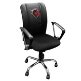Curve Task Chair with Rutgers Scarlet Knights Head Logo