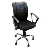Curve Task Chair with Minnesota Timberwolves Primary Logo