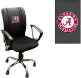 Curve Task Chair with Alabama Crimson Tide Elephant Logo
