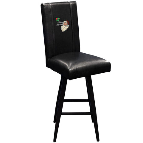 Swivel Bar Stool 2000 with Santa Claus Merry Christmas Logo