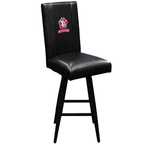 Swivel Bar Stool 2000 with South Dakota Coyote Paw Logo
