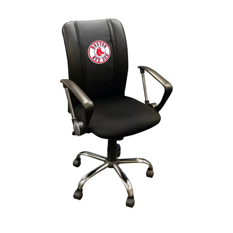 Curve Task Chair with Boston Red Sox Logo