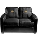 Silver Loveseat with Anaheim Ducks Logo