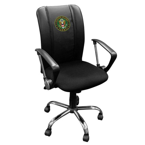 Curve Task Chair with US Army Insignia