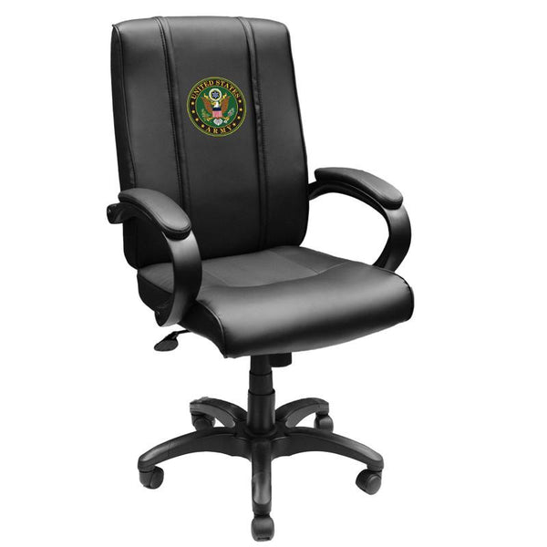 オフィスチェア　army Office Chair 1000 with US Army Logo Insignia – ZipChair-Clone