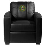 Silver Club Chair with US Army Insignia