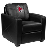 Silver Club Chair with Ball State Cardinals Logo
