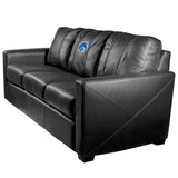 Silver Sofa with Boise State Broncos Logo