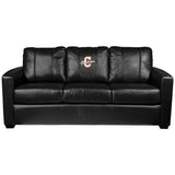 Silver Sofa with Charleston Cougars Logo