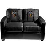 Silver Loveseat with Cleveland Cavaliers Logo