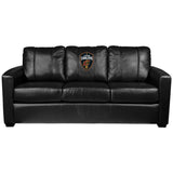Silver Sofa with Cleveland Cavaliers Logo