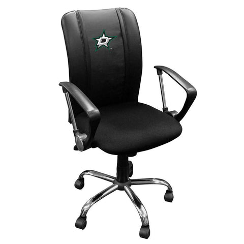 Curve Task Chair with Dallas Stars Logo