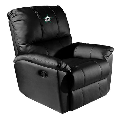 Rocker Recliner with Dallas Stars Logo