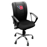 Curve Task Chair with Dayton Flyers Logo