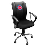 Curve Task Chair Detroit Pistons Logo