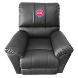 Rocker Recliner Detroit Pistons Logo