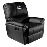 Rocker Recliner with FIRST Logo Panel