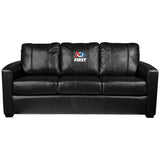 Silver Sofa with FIRST Logo Panel