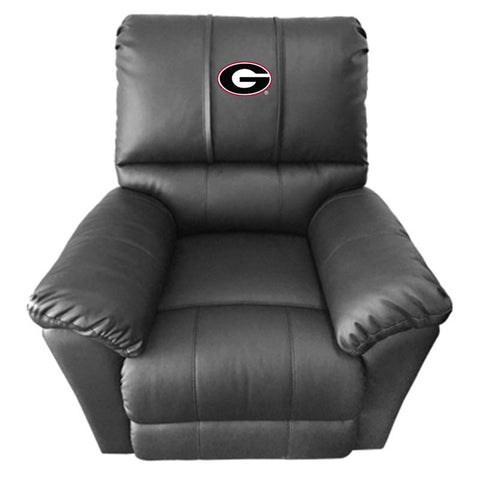 Rocker Recliner with Georgia Bulldogs Logo