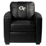 Silver Club Chair with Georgia Tech Yellow Jackets Logo
