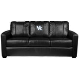 Silver Sofa with Kentucky Wildcats Logo