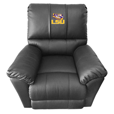 Rocker Recliner with LSU Tigers Logo
