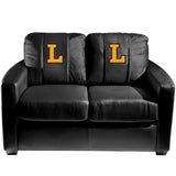 Silver Loveseat with Lipscomb Bison Primary Logo