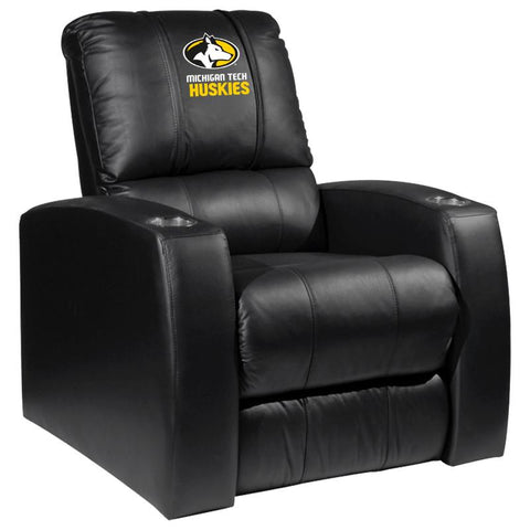 Relax Recliner with Michigan Tech Huskies Logo