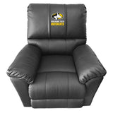 Rocker Recliner with Michigan Tech Huskies Logo