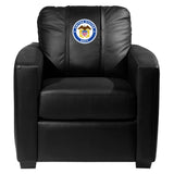 Silver Club Chair with US Navy Insignia