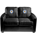Silver Loveseat with US Navy Insignia