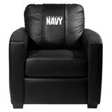Silver Club Chair with America's Navy Logo