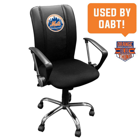 Curve Task Chair with New York Mets Logo
