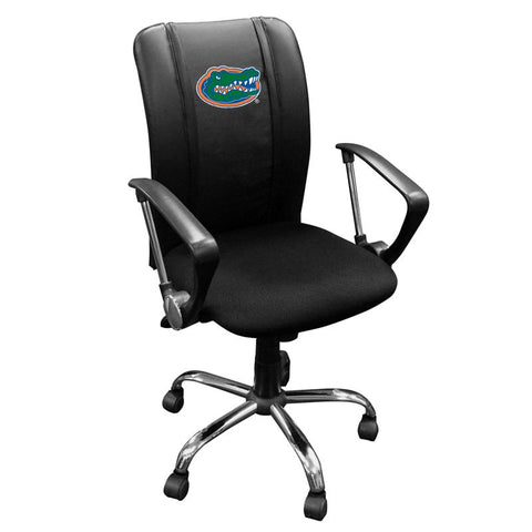Curve Task Chair with Florida Gators Primary Logo Panel