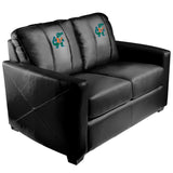 Silver Loveseat with Florida Gators Alternate Logo Panel