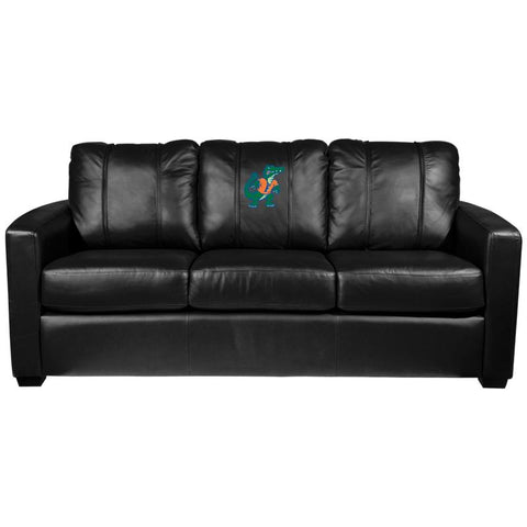 Silver Sofa with Florida Gators Alternate Logo Panel