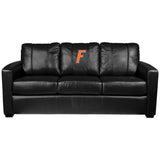Silver Sofa with Florida Gators Letter F Logo Panel