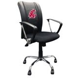 Curve Task Chair with Washington State Cougars Logo