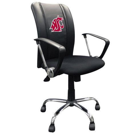 Curve Task Chair with Washington State Cougars Logo