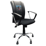 Curve Task Chair with Maine Black Bears Logo